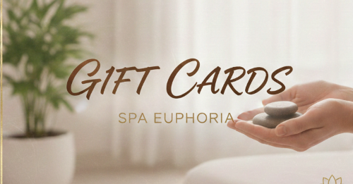 Spa Euphoria gift card for facials, massage, and skin care treatments in Gahanna, Ohio
